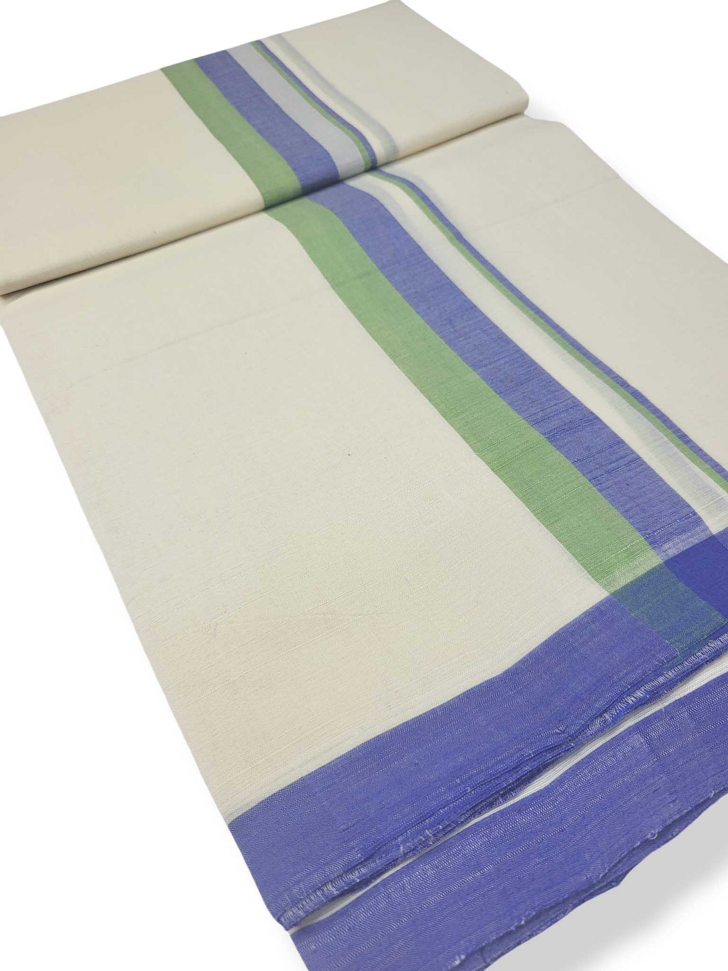 Kerala Balaramapuram Pure Cotton Handloom Mundu/Dhoti