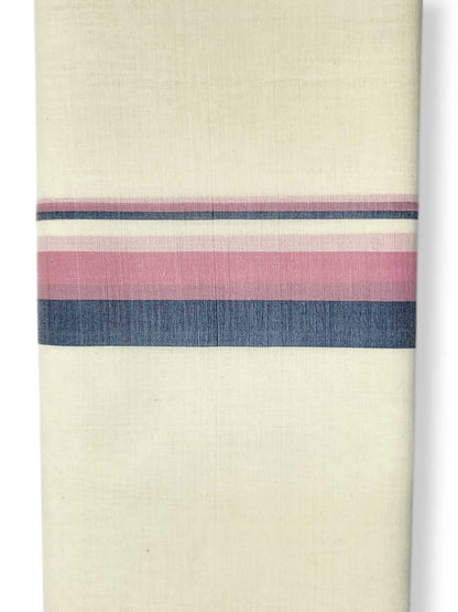 Kerala Balaramapuram Pure Cotton Handloom Mundu/Dhoti