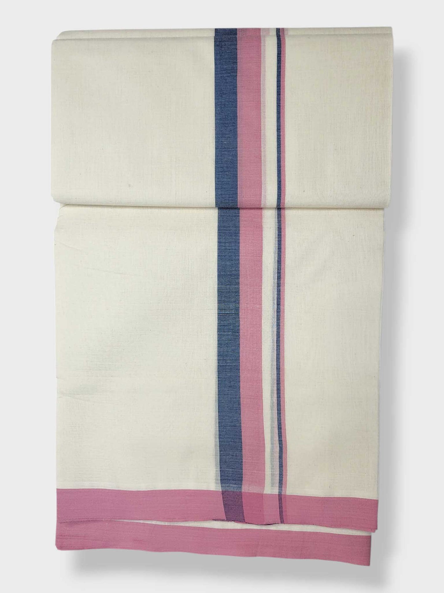 Kerala Balaramapuram Pure Cotton Handloom Mundu/Dhoti