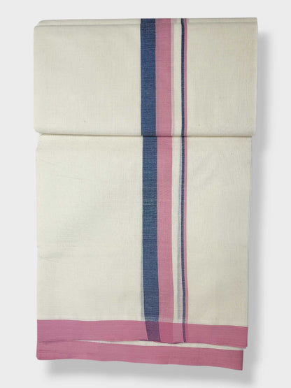 Kerala Balaramapuram Pure Cotton Handloom Mundu/Dhoti