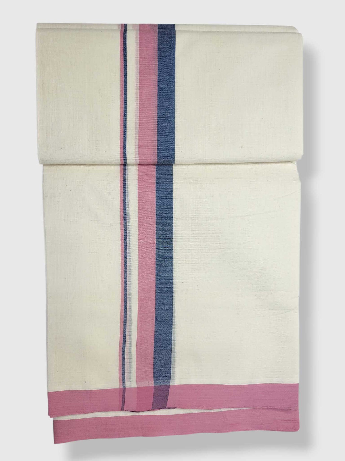 Kerala Balaramapuram Pure Cotton Handloom Mundu/Dhoti