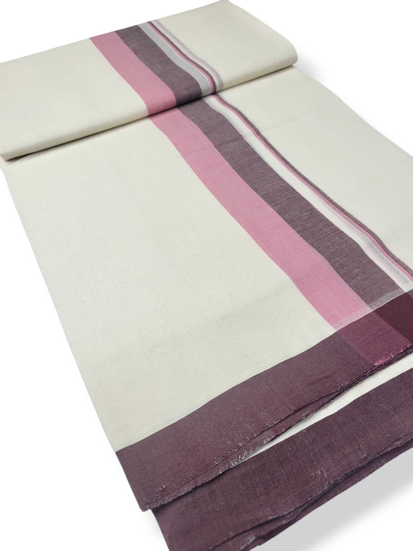 Kerala Balaramapuram Pure Cotton Handloom Mundu/Dhoti