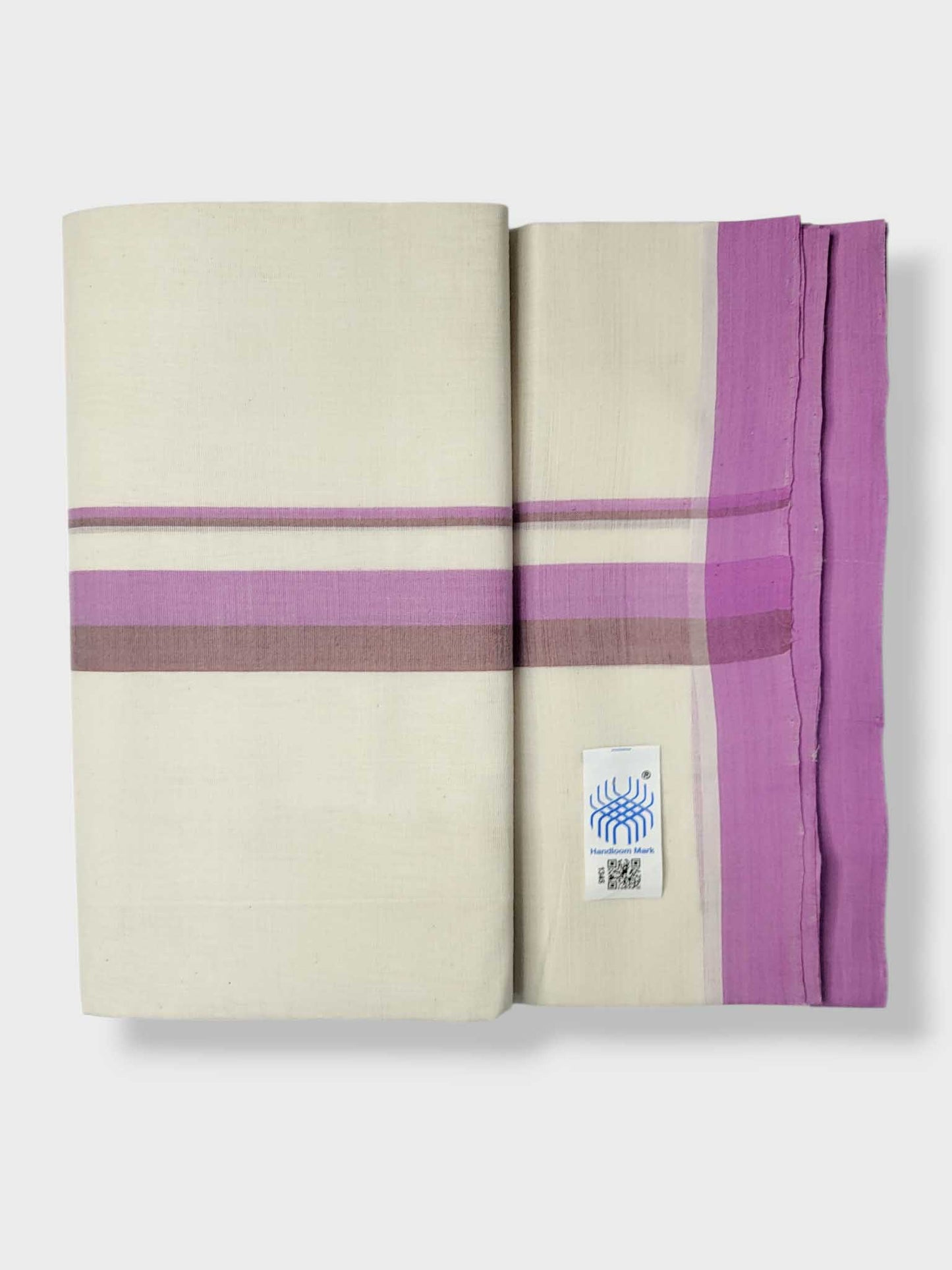 Kerala Balaramapuram Pure Cotton Handloom Mundu/Dhoti