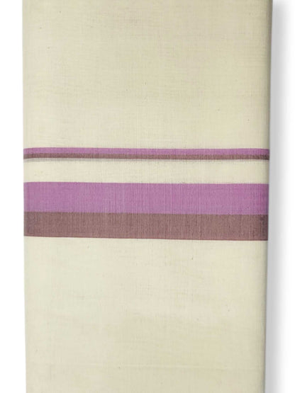 Kerala Balaramapuram Pure Cotton Handloom Mundu/Dhoti