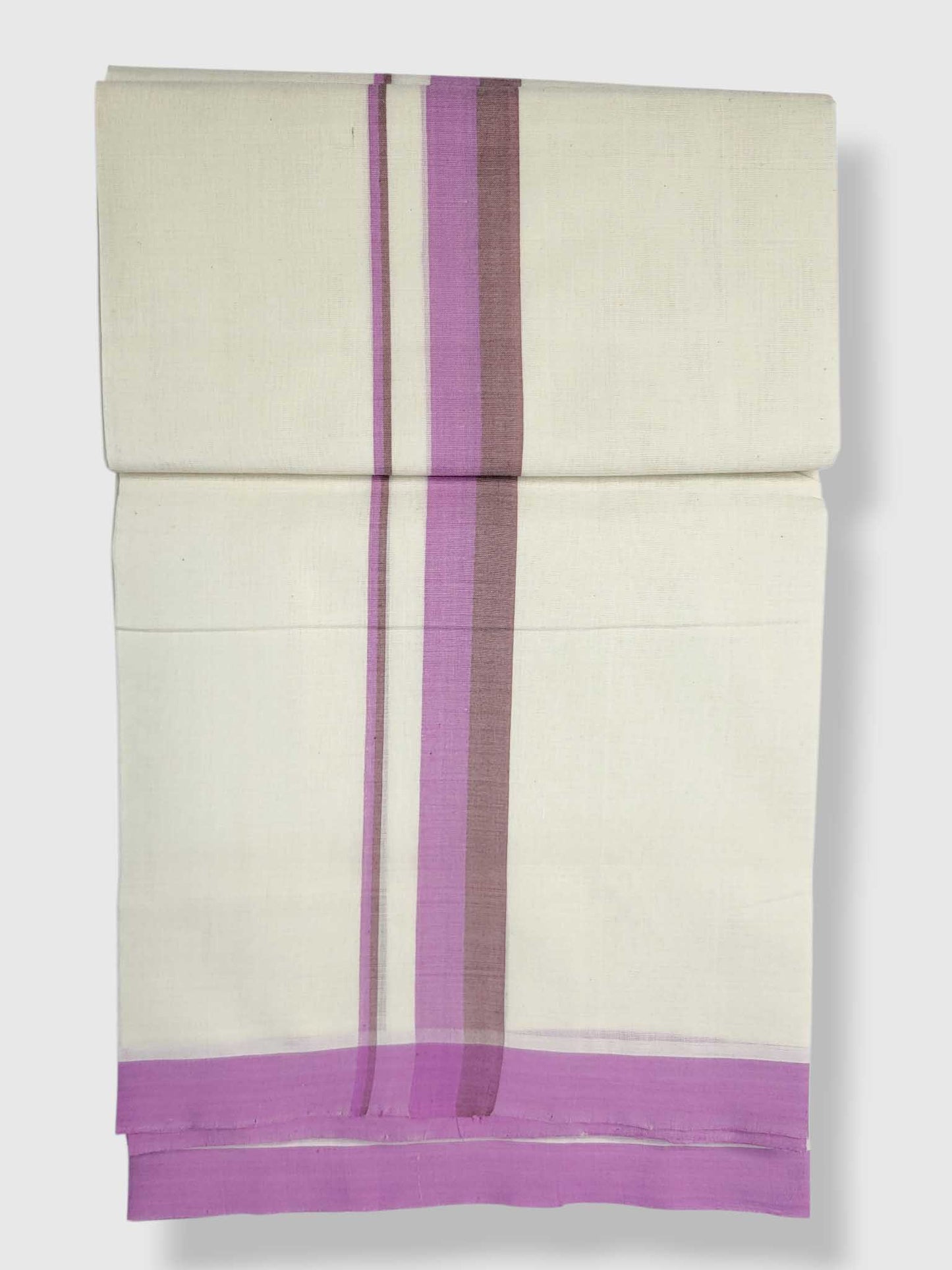 Kerala Balaramapuram Pure Cotton Handloom Mundu/Dhoti