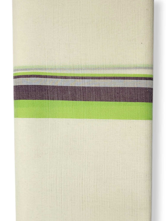 Kerala Balaramapuram Pure Cotton Handloom Mundu/Dhoti
