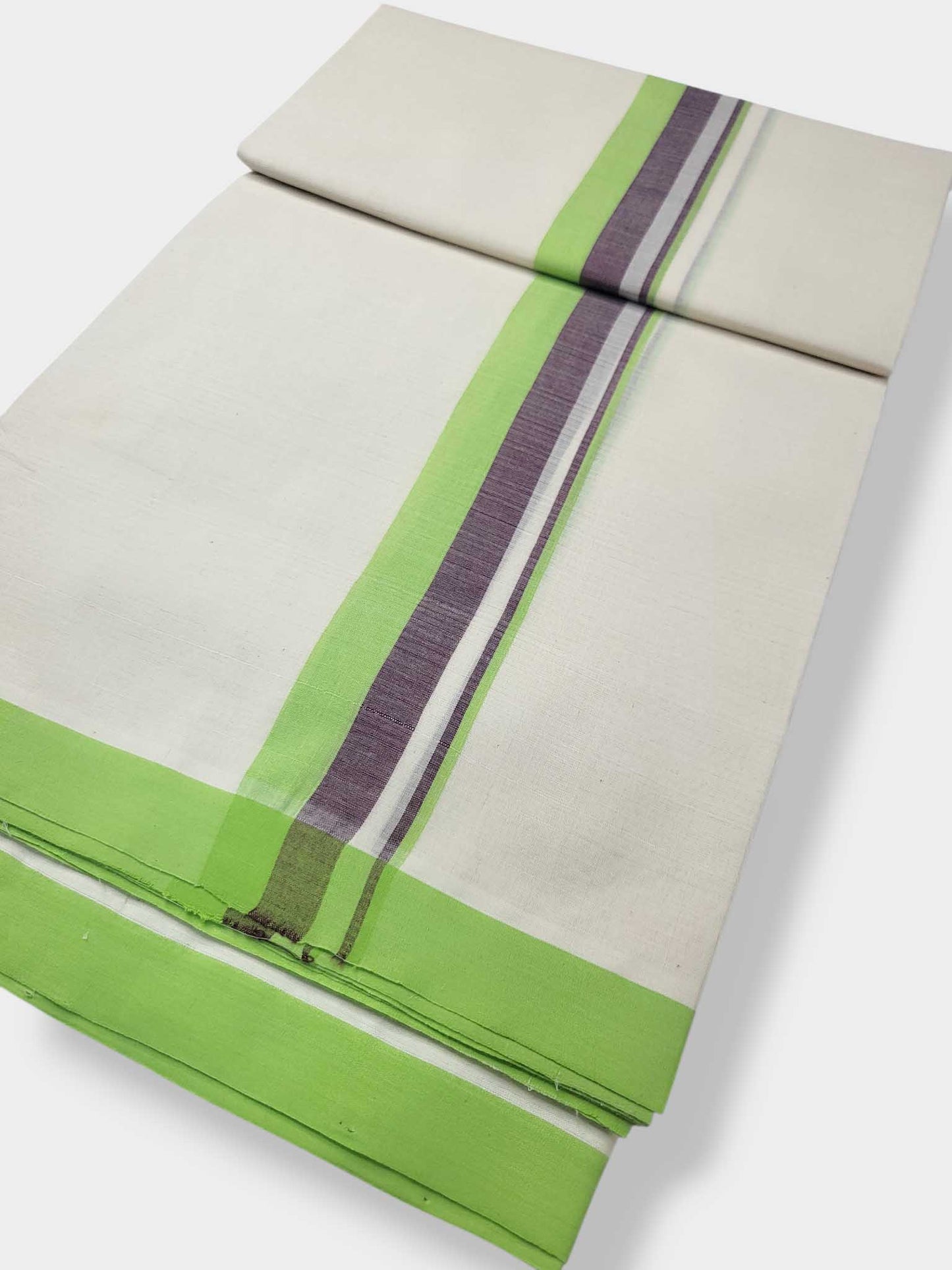 Kerala Balaramapuram Pure Cotton Handloom Mundu/Dhoti