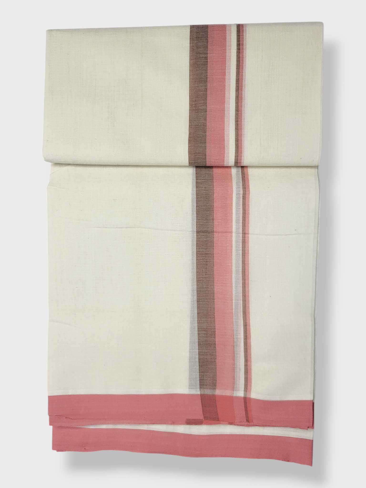 Kerala Balaramapuram Pure Cotton Handloom Mundu/Dhoti