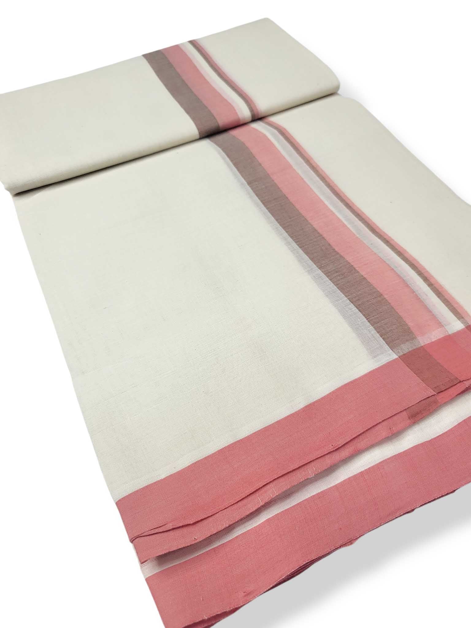 Kerala Balaramapuram Pure Cotton Handloom Mundu/Dhoti