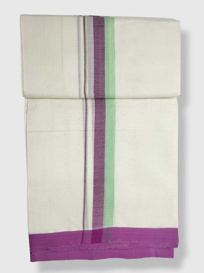 Kerala Balaramapuram Pure Cotton Handloom Mundu/Dhoti