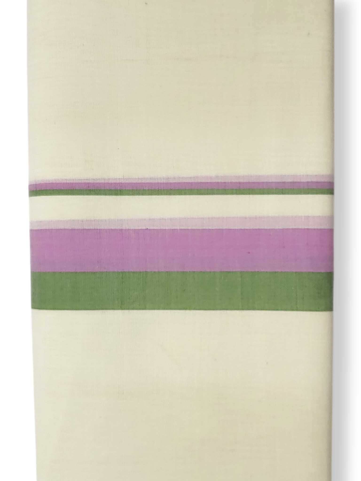 Kerala Balaramapuram Pure Cotton Handloom Mundu/Dhoti