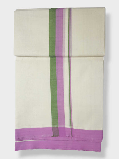 Kerala Balaramapuram Pure Cotton Handloom Mundu/Dhoti