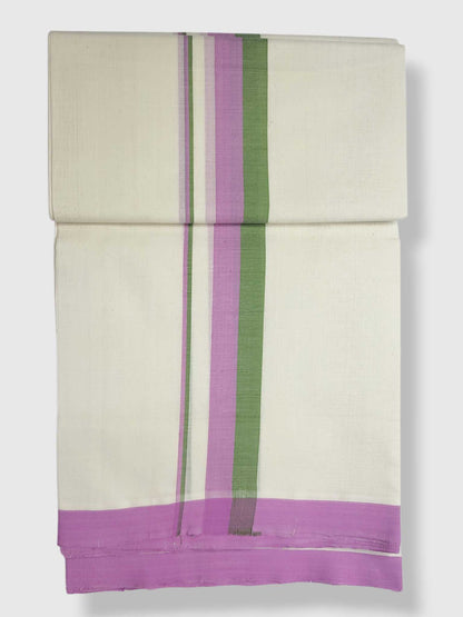 Kerala Balaramapuram Pure Cotton Handloom Mundu/Dhoti