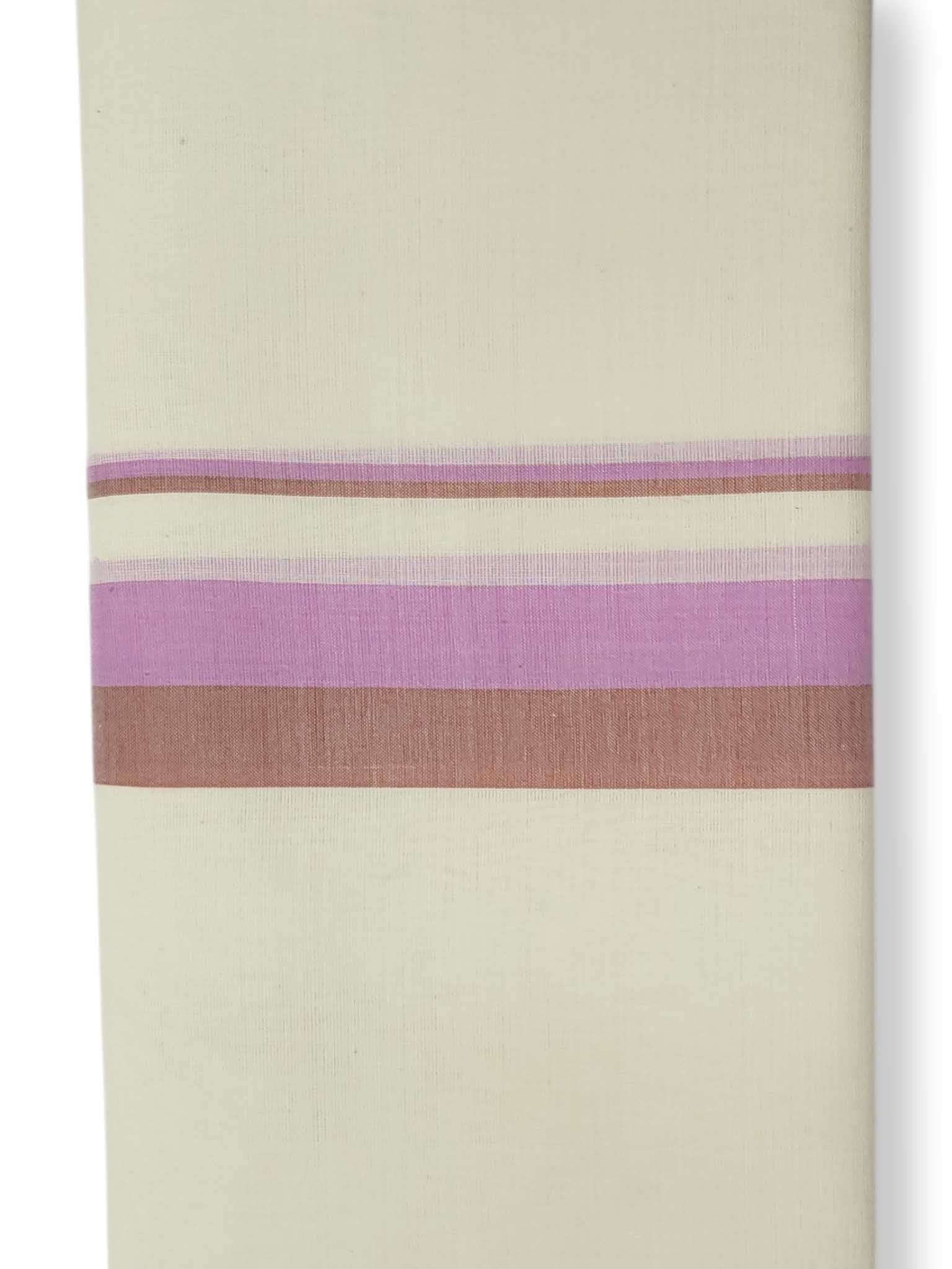 Kerala Balaramapuram Pure Cotton Handloom Mundu/Dhoti