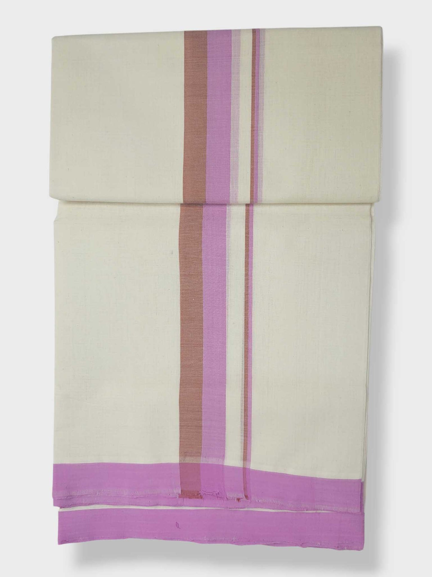 Kerala Balaramapuram Pure Cotton Handloom Mundu/Dhoti