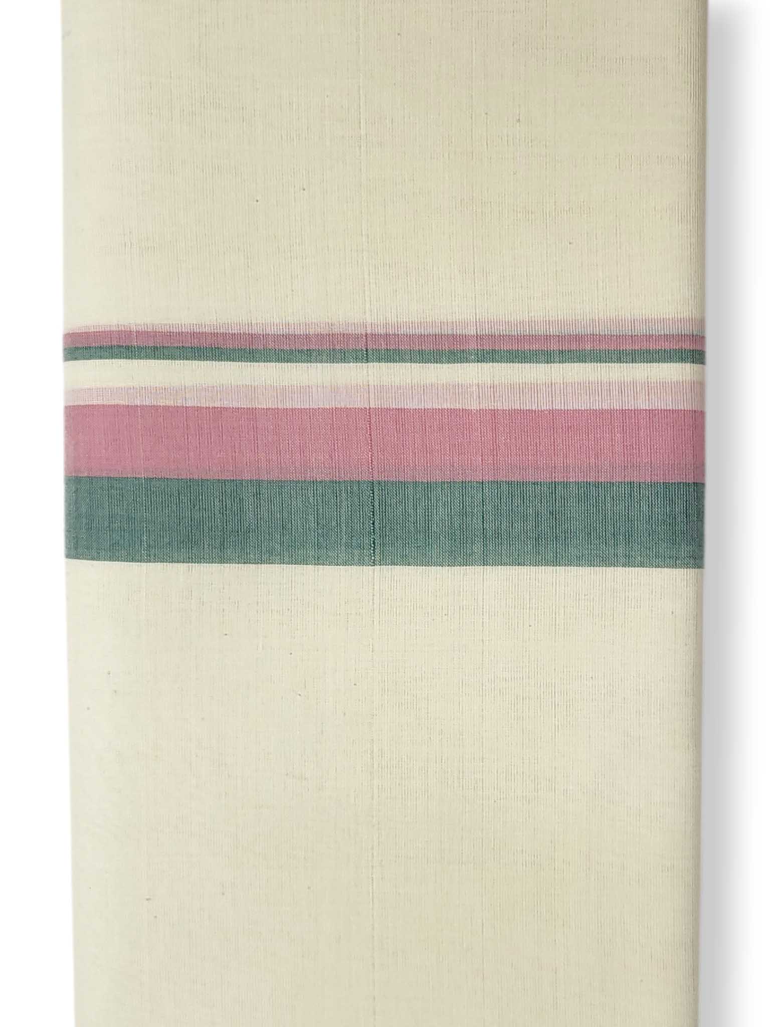 Kerala Balaramapuram Pure Cotton Handloom Mundu/Dhoti