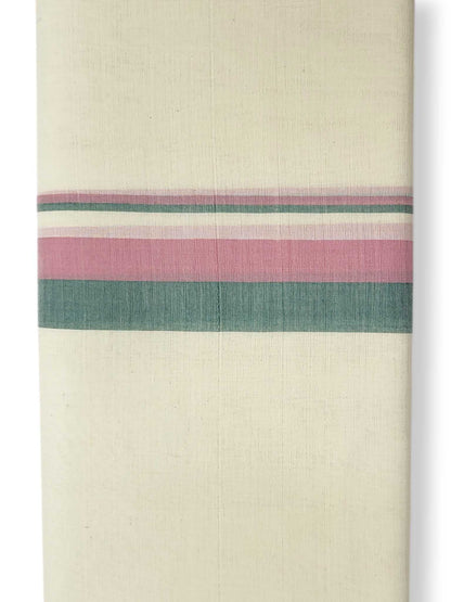 Kerala Balaramapuram Pure Cotton Handloom Mundu/Dhoti