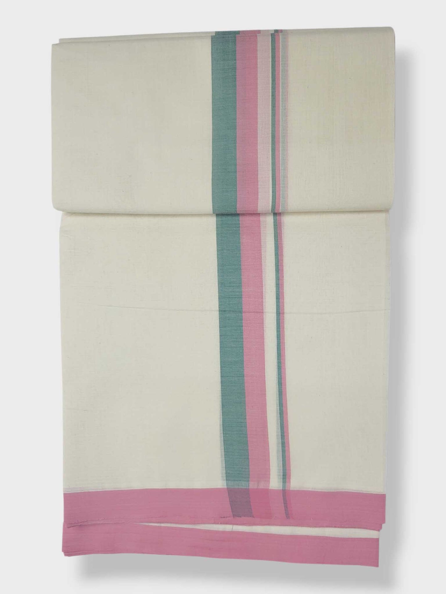 Kerala Balaramapuram Pure Cotton Handloom Mundu/Dhoti