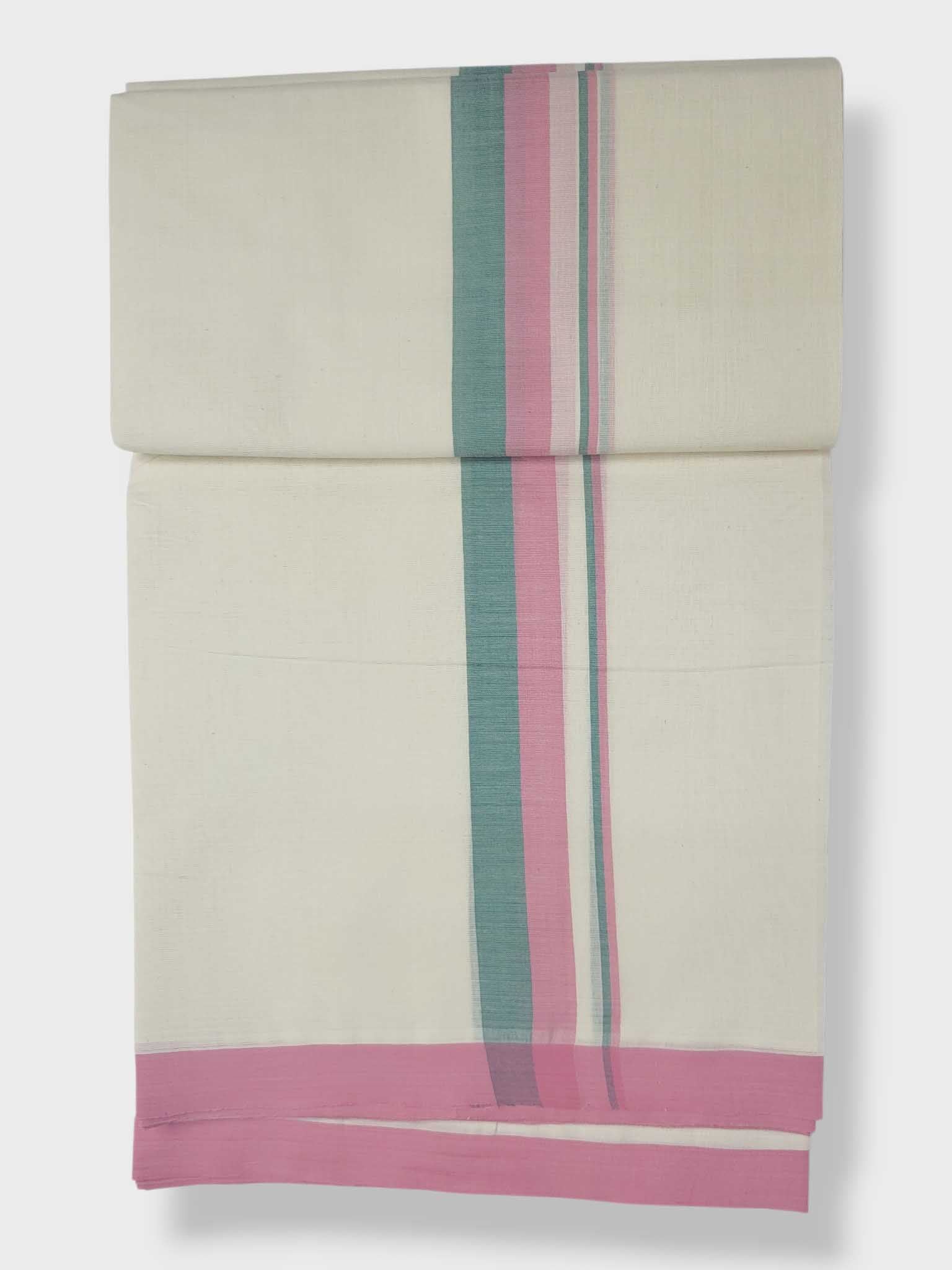 Kerala Balaramapuram Pure Cotton Handloom Mundu/Dhoti