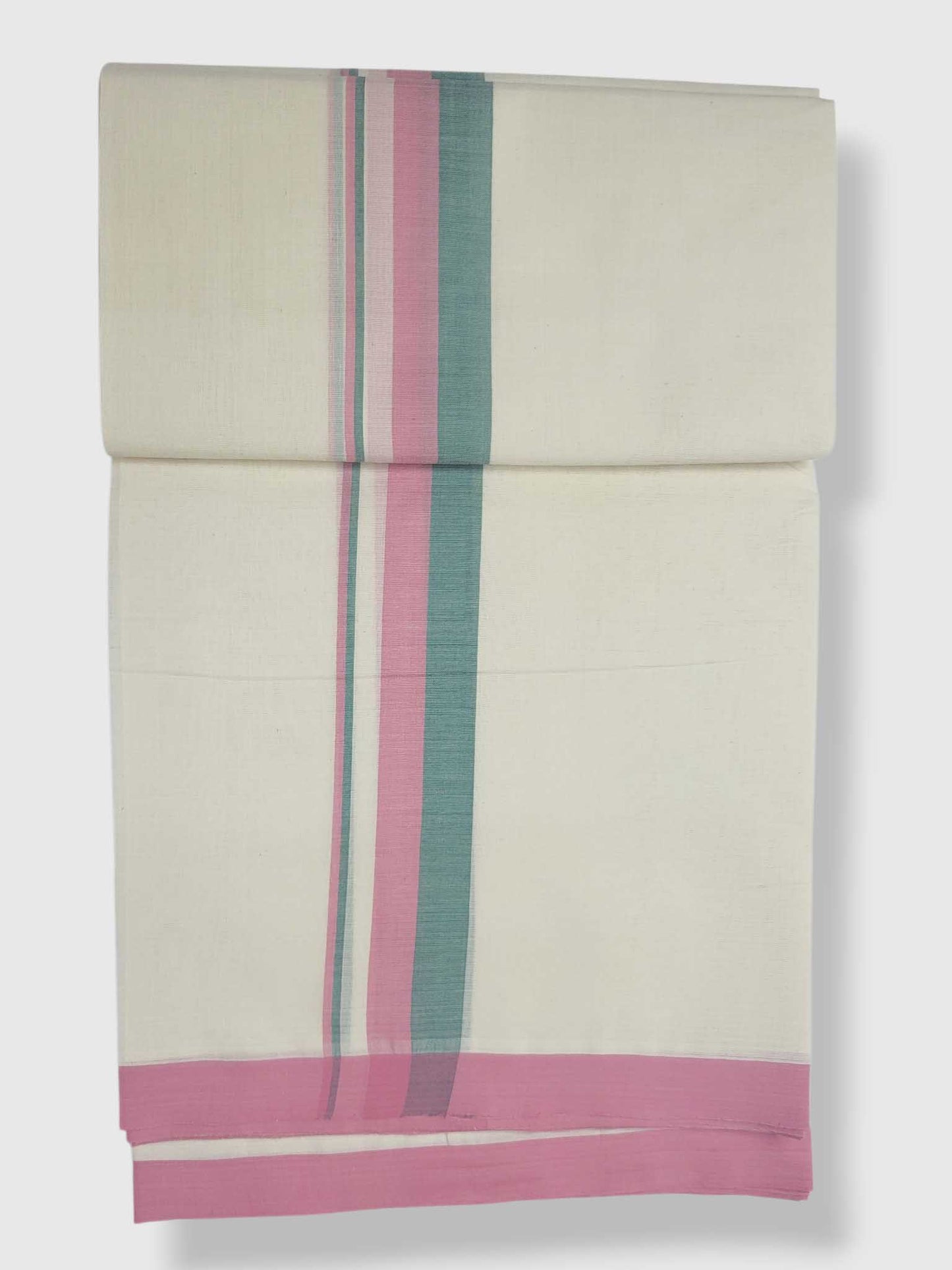 Kerala Balaramapuram Pure Cotton Handloom Mundu/Dhoti