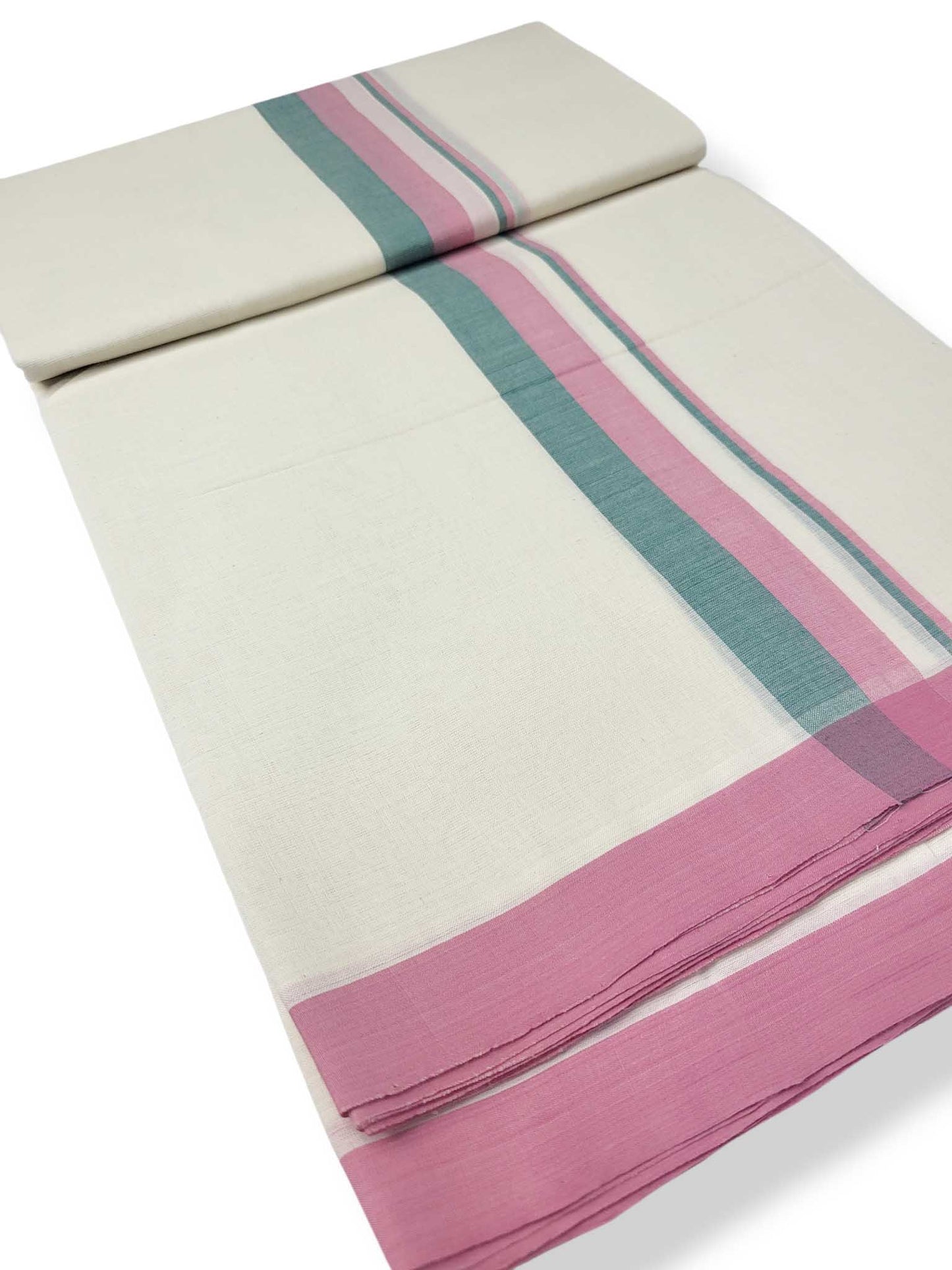 Kerala Balaramapuram Pure Cotton Handloom Mundu/Dhoti