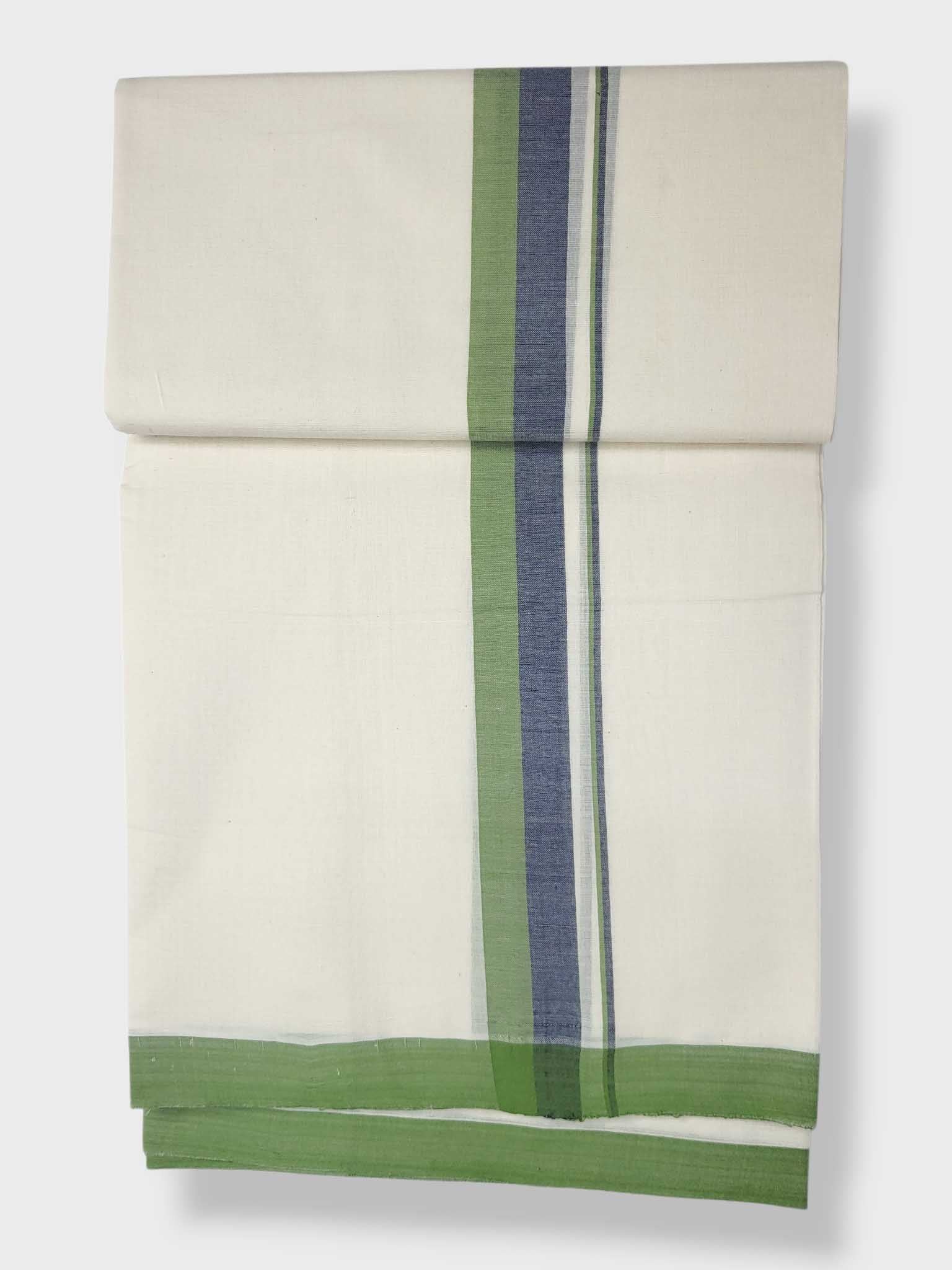 Kerala Balaramapuram Pure Cotton Handloom Mundu/Dhoti
