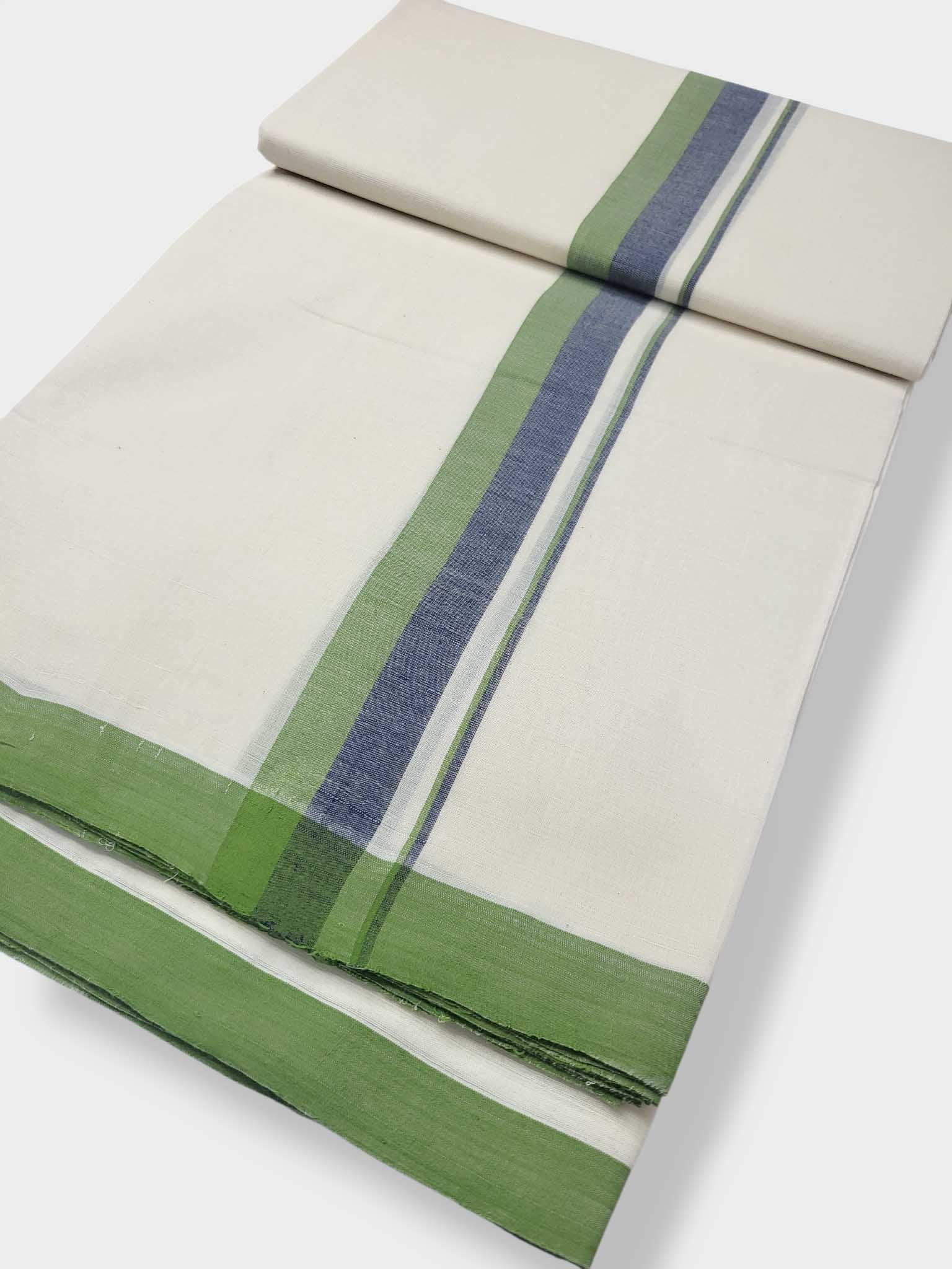 Kerala Balaramapuram Pure Cotton Handloom Mundu/Dhoti