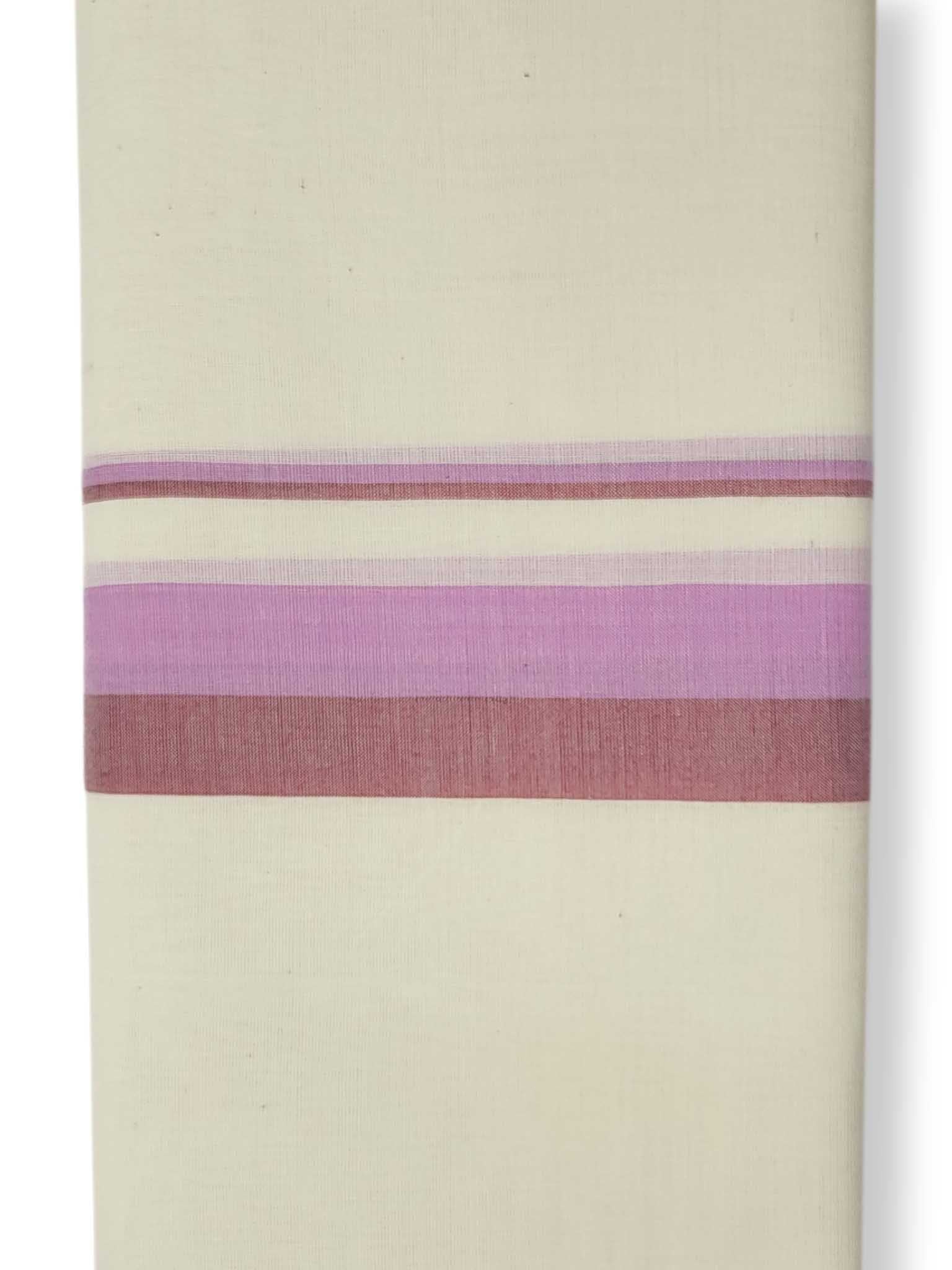 Kerala Balaramapuram Pure Cotton Handloom Mundu/Dhoti