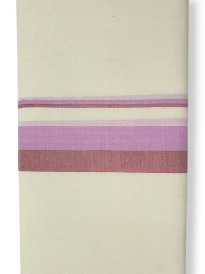 Kerala Balaramapuram Pure Cotton Handloom Mundu/Dhoti