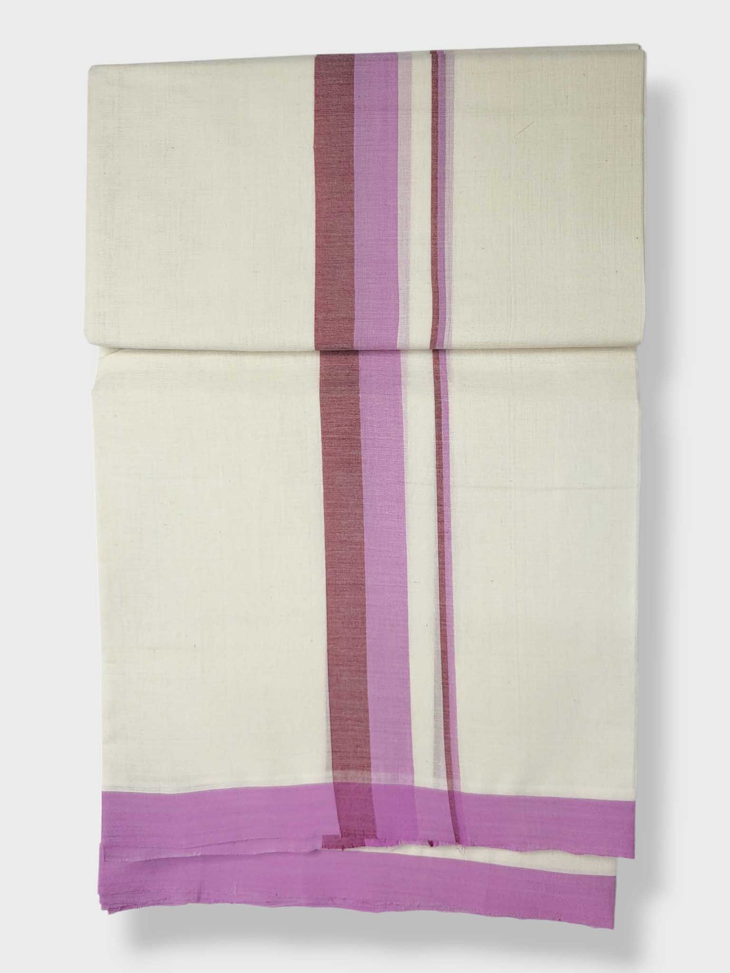Kerala Balaramapuram Pure Cotton Handloom Mundu/Dhoti