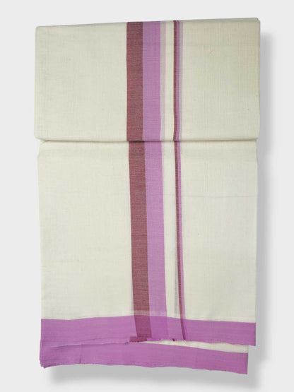 Kerala Balaramapuram Pure Cotton Handloom Mundu/Dhoti