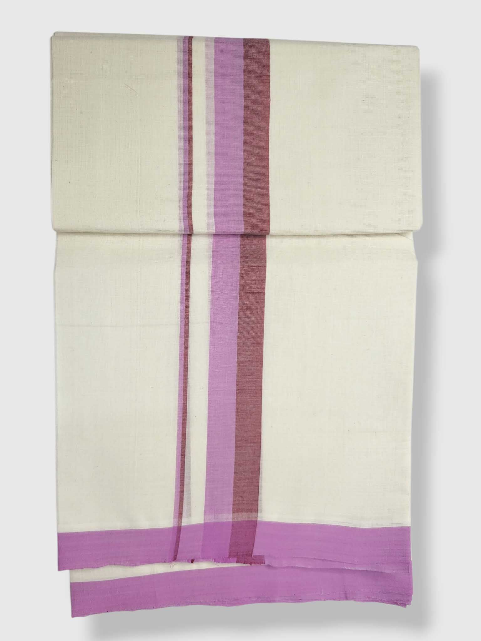 Kerala Balaramapuram Pure Cotton Handloom Mundu/Dhoti