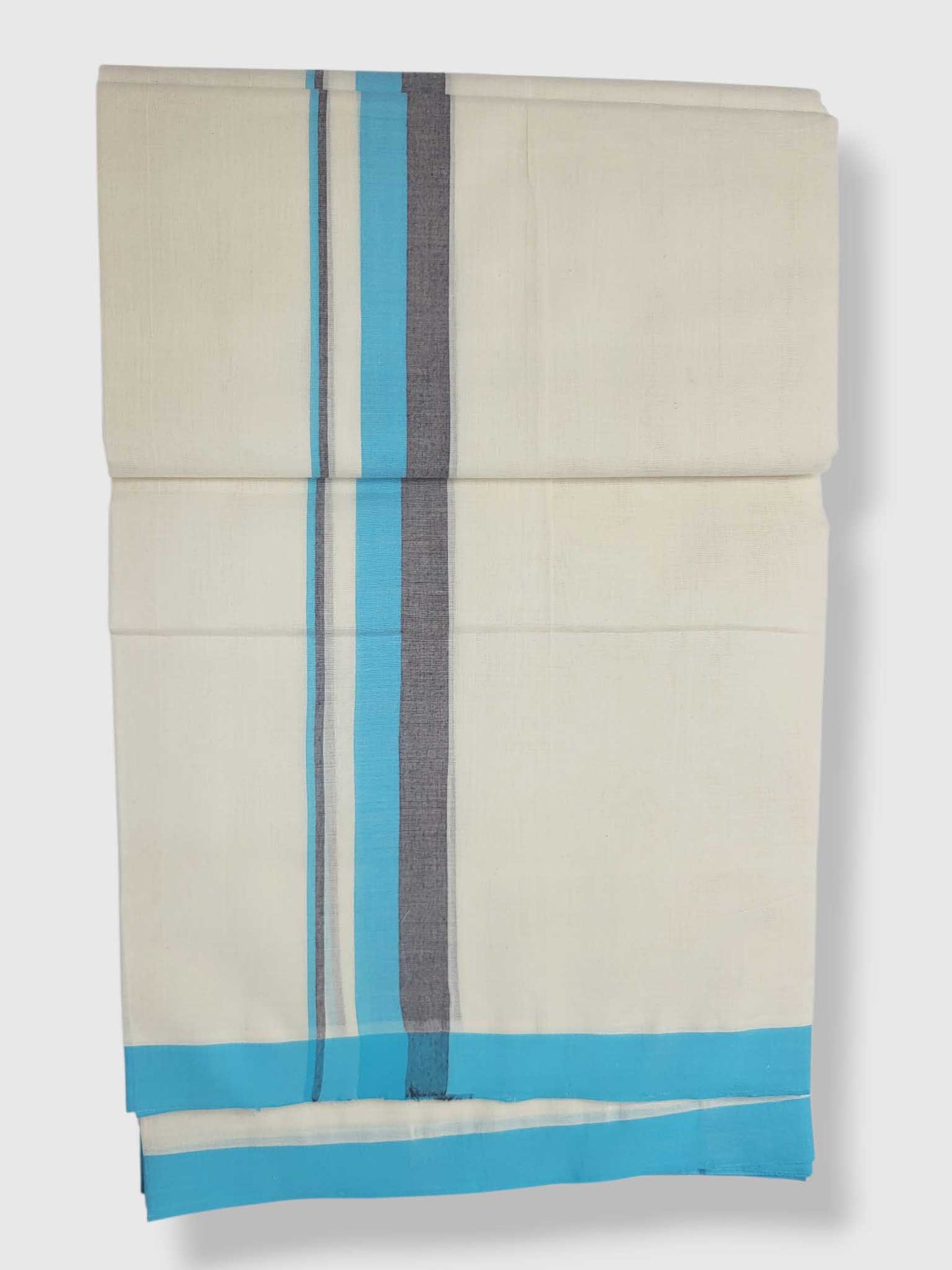 Kerala Balaramapuram Pure Cotton Handloom Mundu/Dhoti