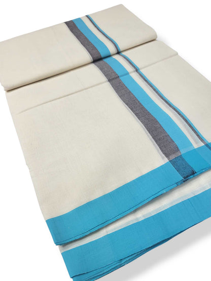 Kerala Balaramapuram Pure Cotton Handloom Mundu/Dhoti