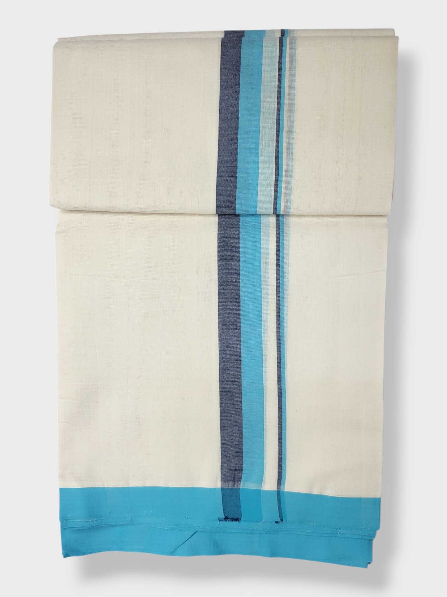 Kerala Balaramapuram Pure Cotton Handloom Mundu/Dhoti