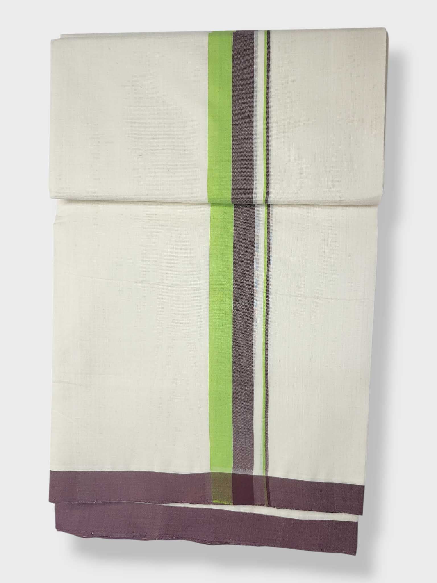 Kerala Balaramapuram Pure Cotton Handloom Mundu/Dhoti