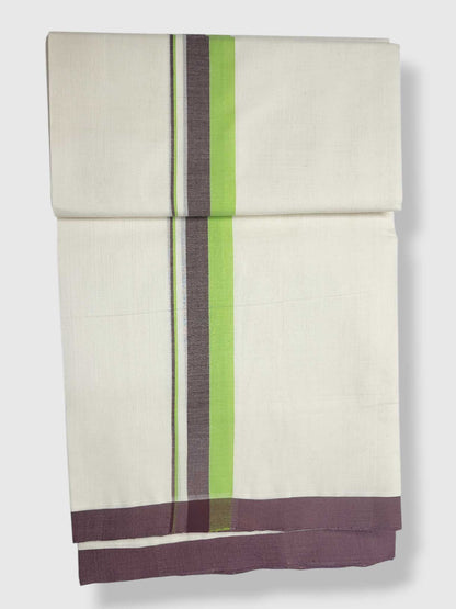 Kerala Balaramapuram Pure Cotton Handloom Mundu/Dhoti
