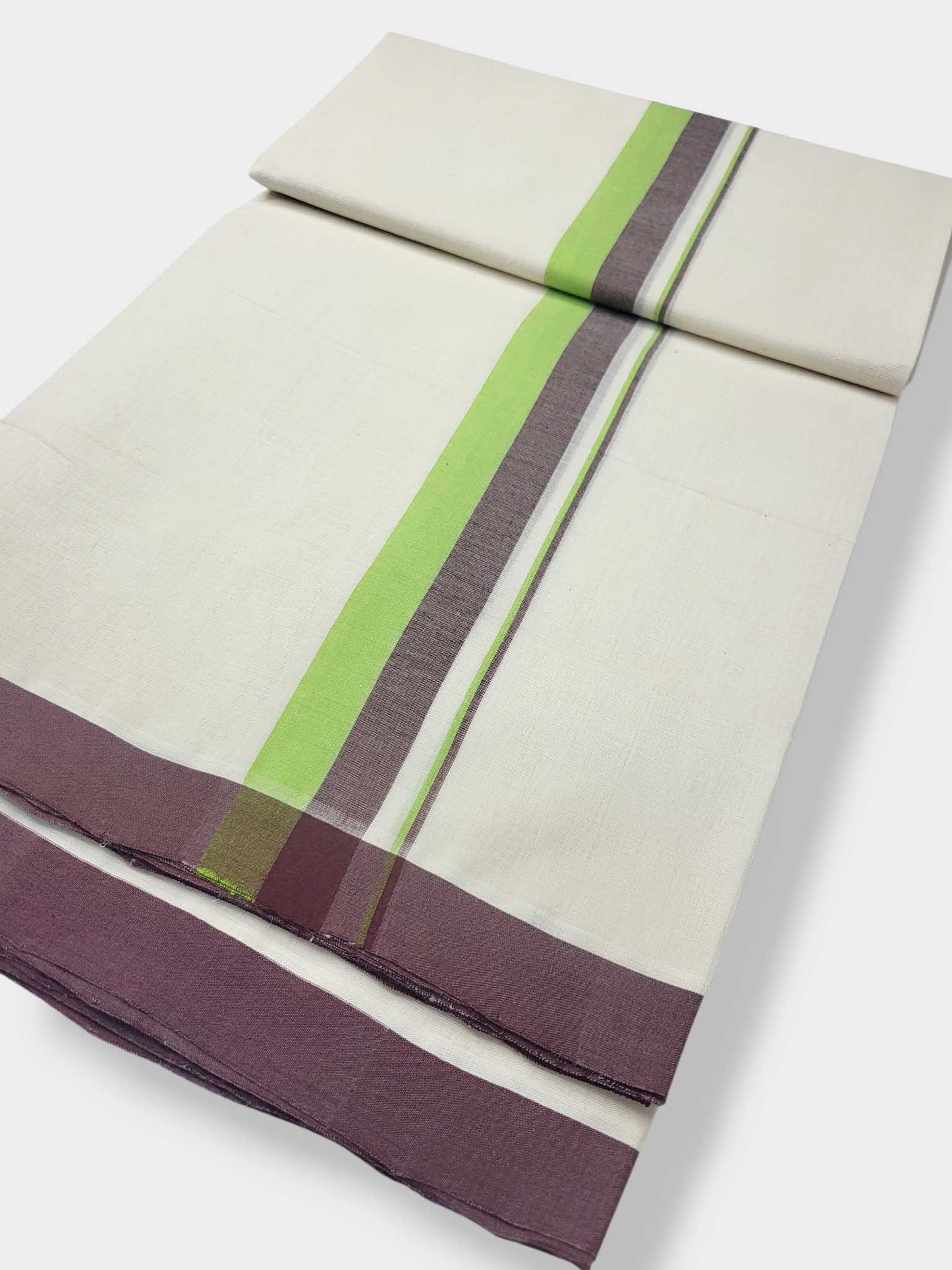 Kerala Balaramapuram Pure Cotton Handloom Mundu/Dhoti