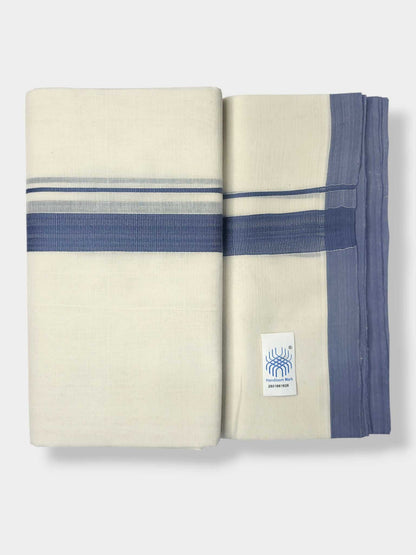 Balaramapuram Handloom Double Mundu Pure Cotton