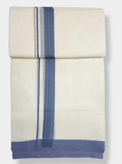 Balaramapuram Handloom Double Mundu Pure Cotton