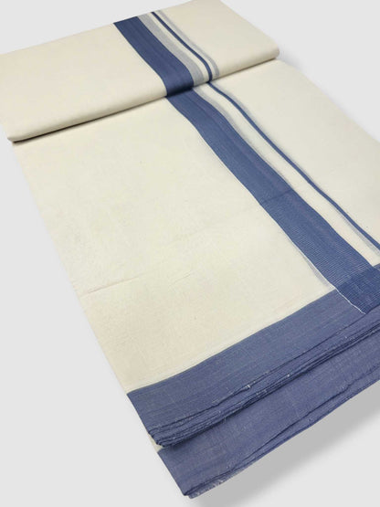 Balaramapuram Handloom Double Mundu Pure Cotton