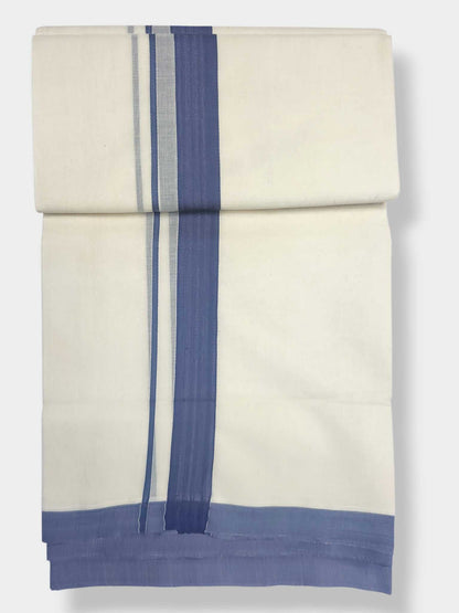 Balaramapuram Handloom Double Mundu Pure Cotton