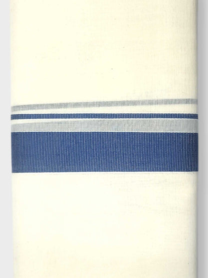 Balaramapuram Handloom Double Mundu Pure Cotton