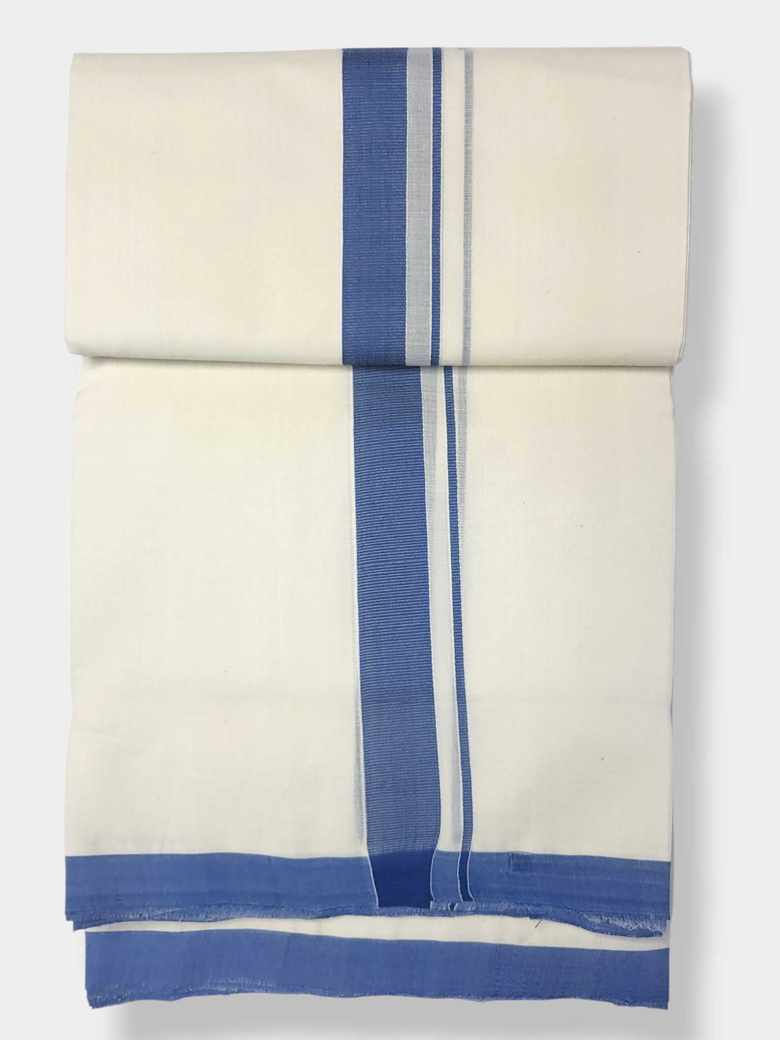 Balaramapuram Handloom Double Mundu Pure Cotton