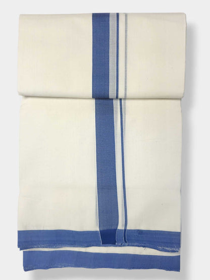 Balaramapuram Handloom Double Mundu Pure Cotton
