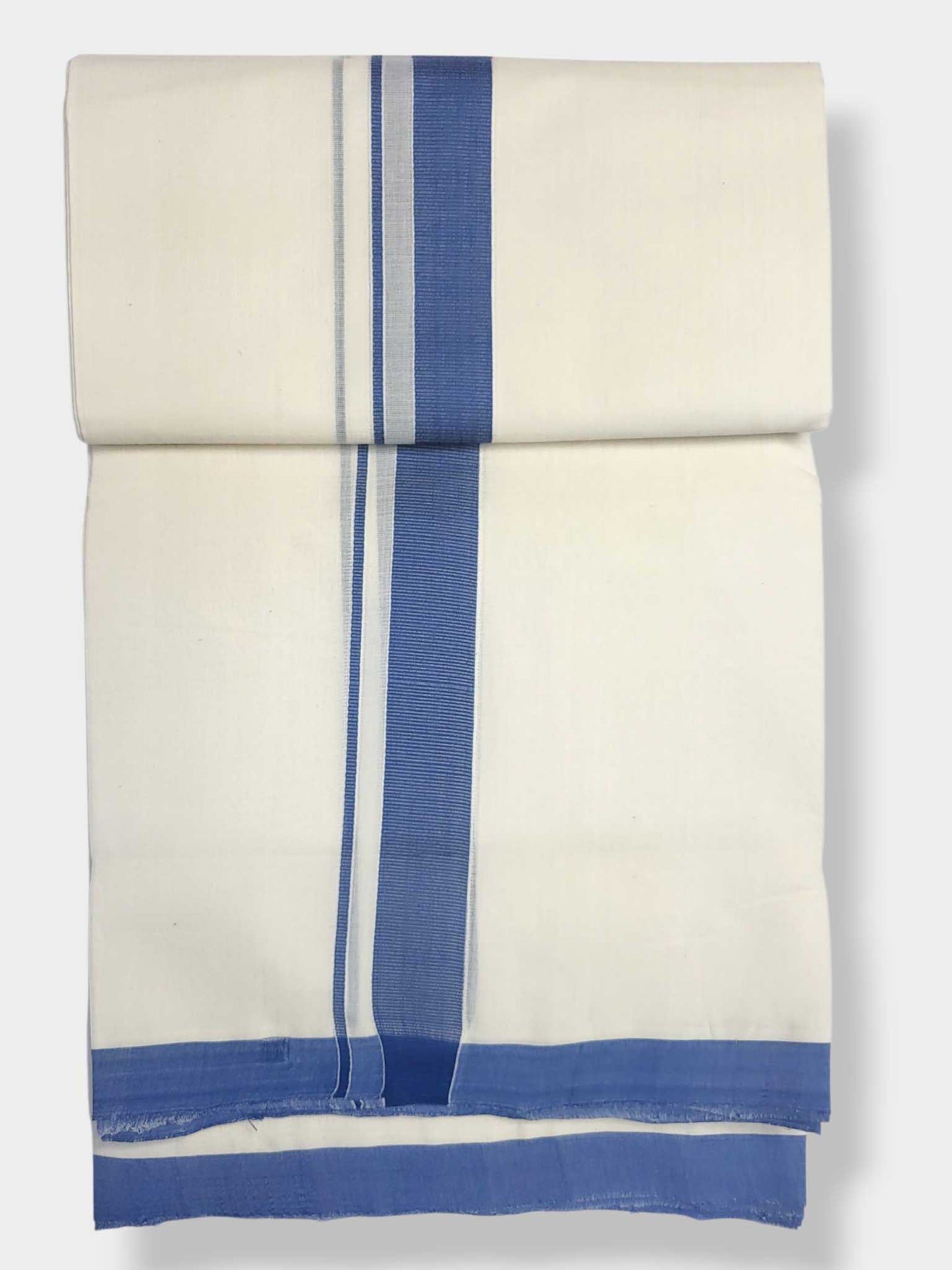 Balaramapuram Handloom Double Mundu Pure Cotton