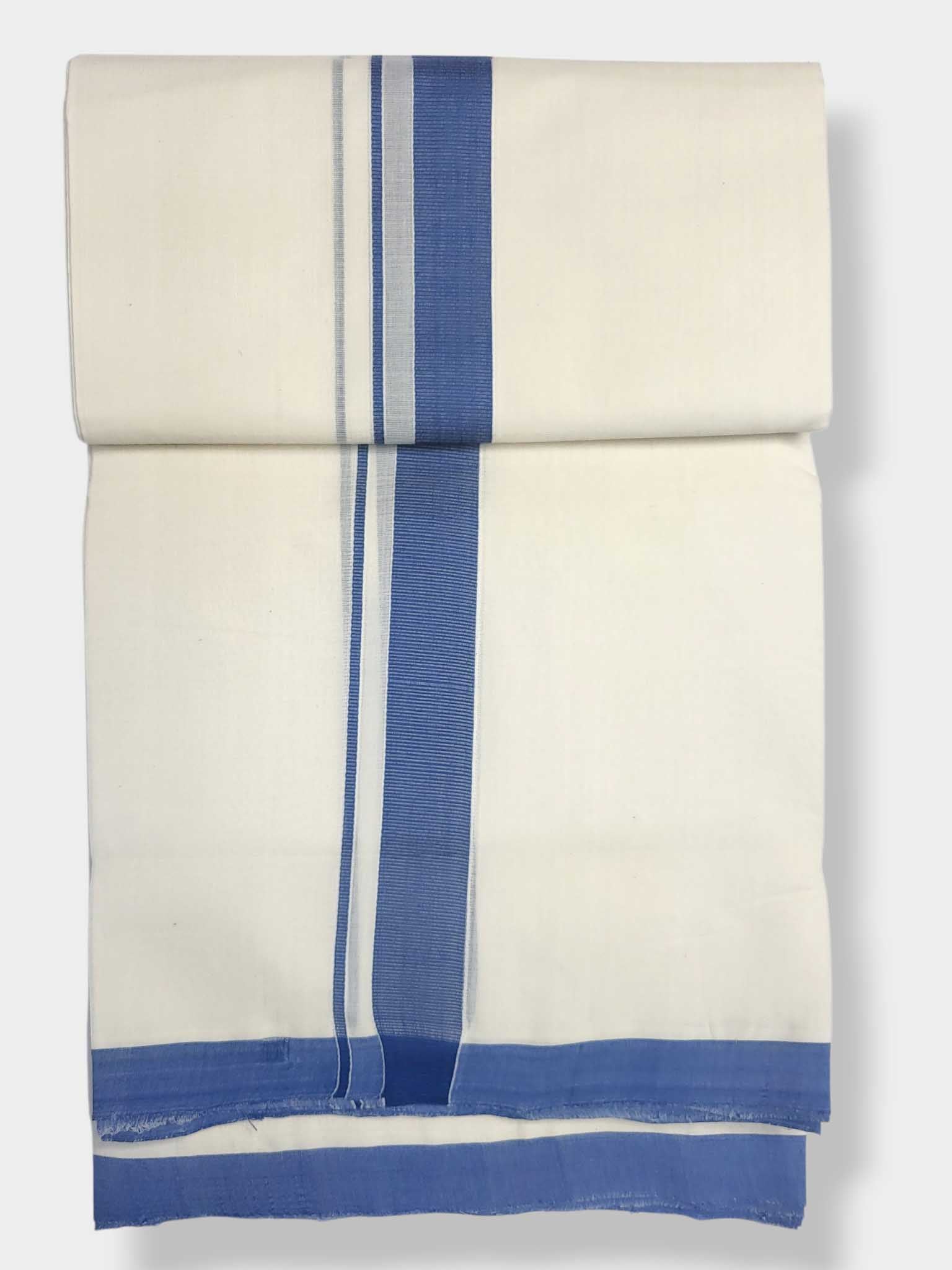 Balaramapuram Handloom Double Mundu Pure Cotton