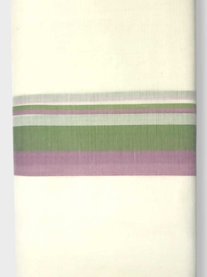 Balaramapuram Handloom Double Mundu Pure Cotton