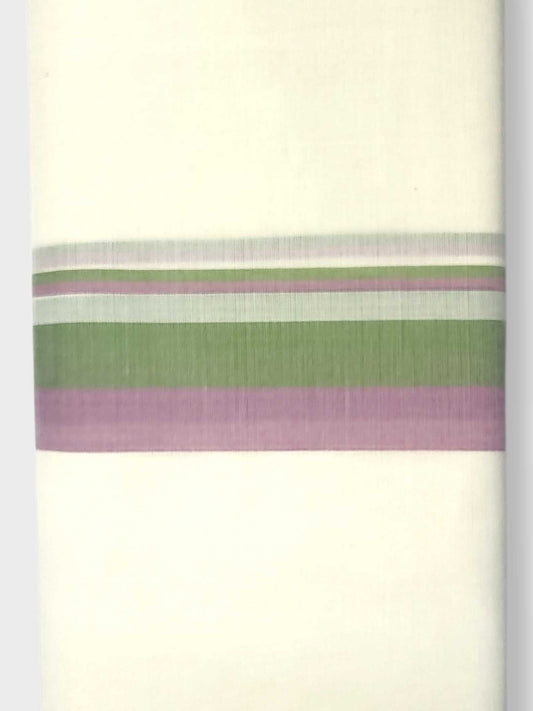 Balaramapuram Handloom Double Mundu Pure Cotton
