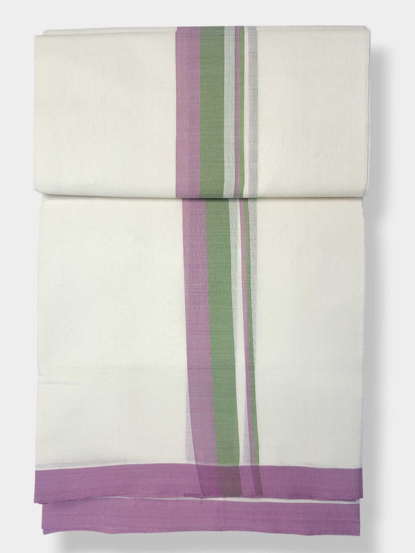 Balaramapuram Handloom Double Mundu Pure Cotton